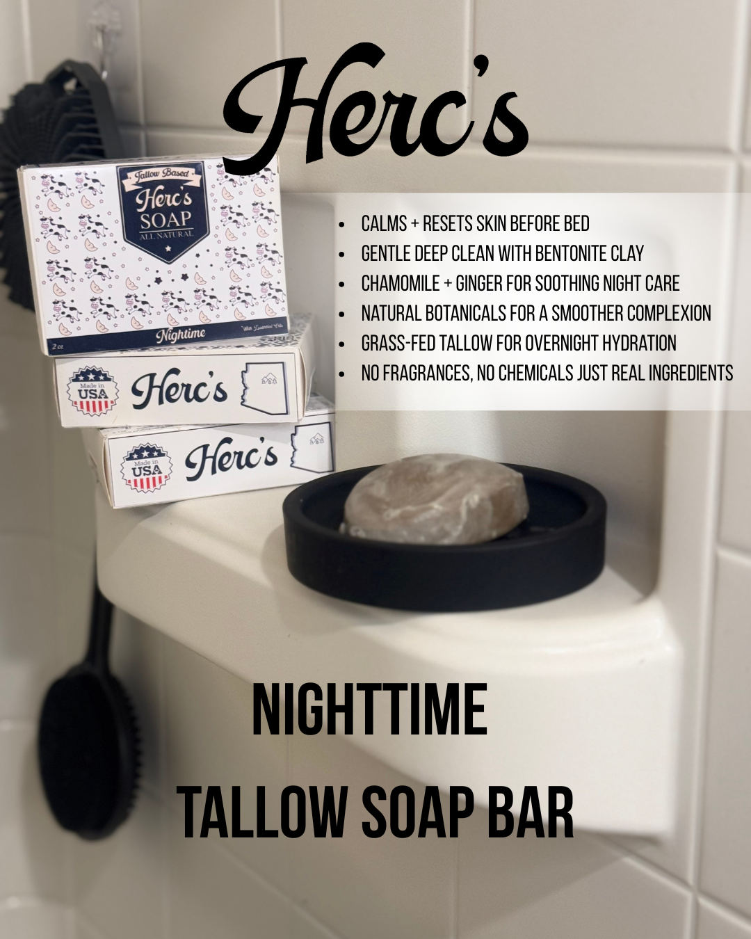 Herc’s 3-Bar Soap Bundle — Includes 2 Duckies + Stickers