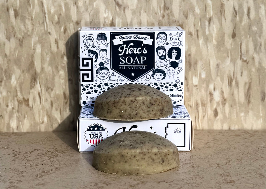 Shampoo & Face Beef Tallow Soap Bar