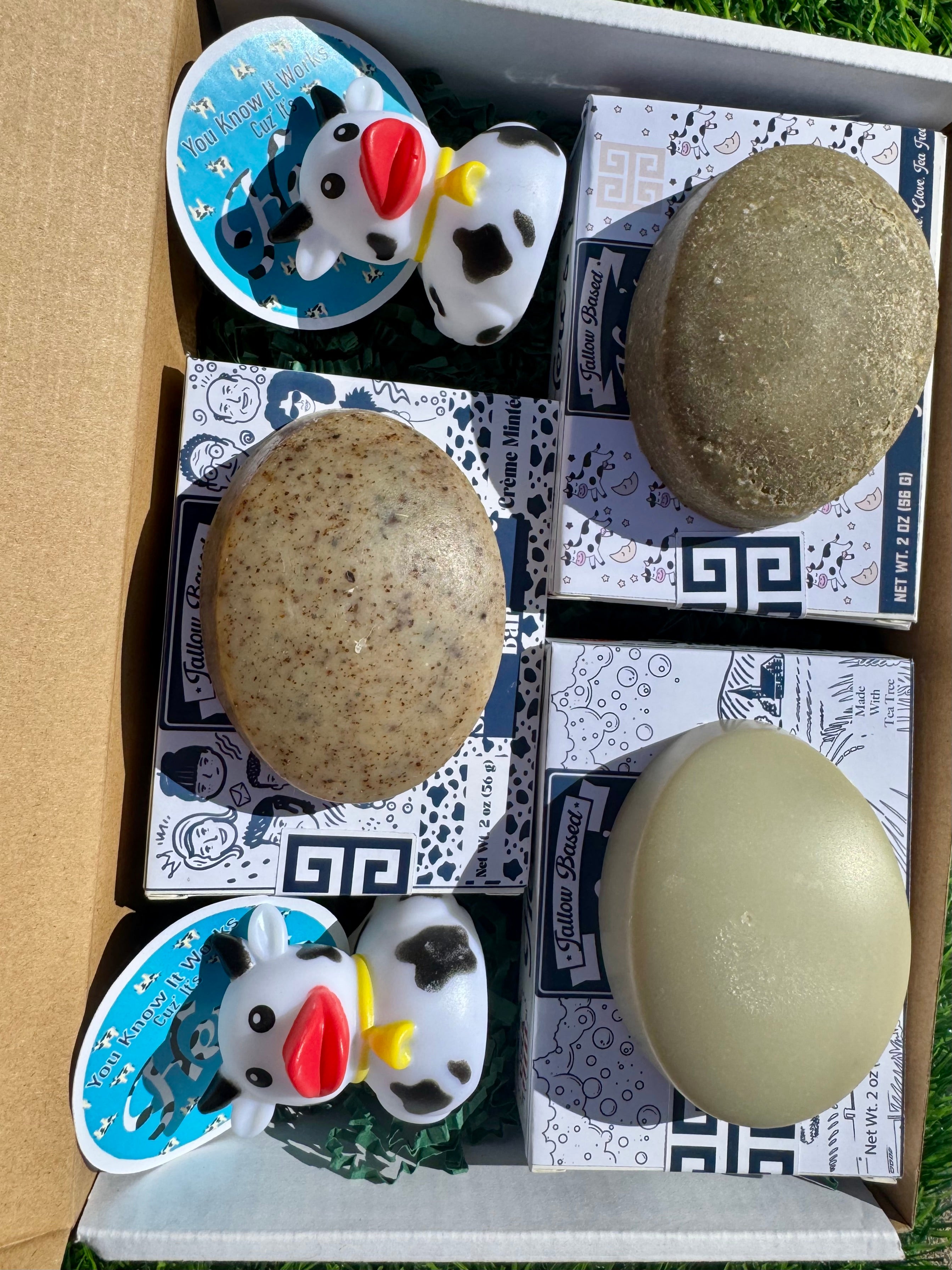 Herc’s 3-Bar Soap Bundle — Includes 2 Duckies + Stickers