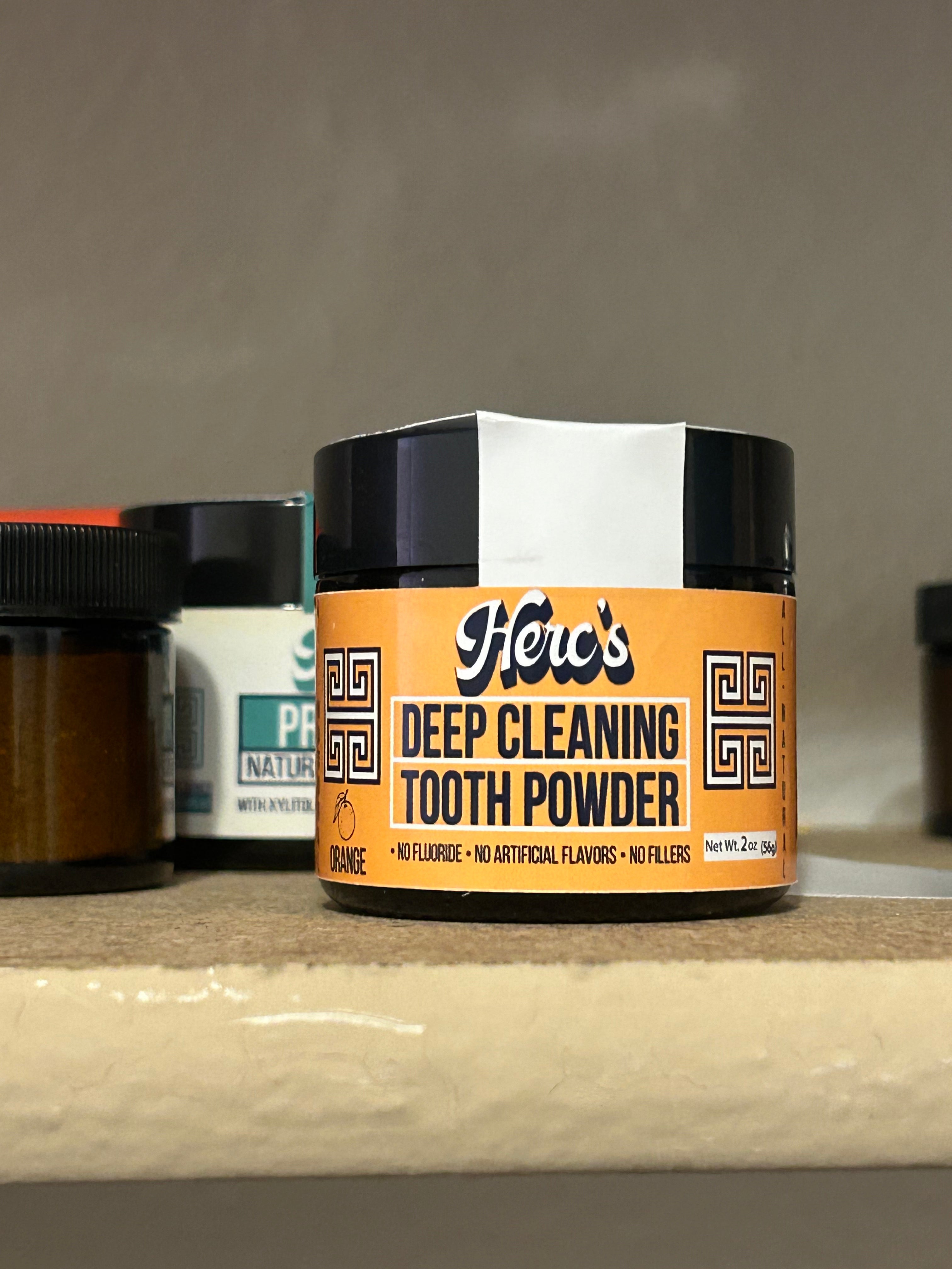 Deep Cleaning Orange Flavor Tooth Powder