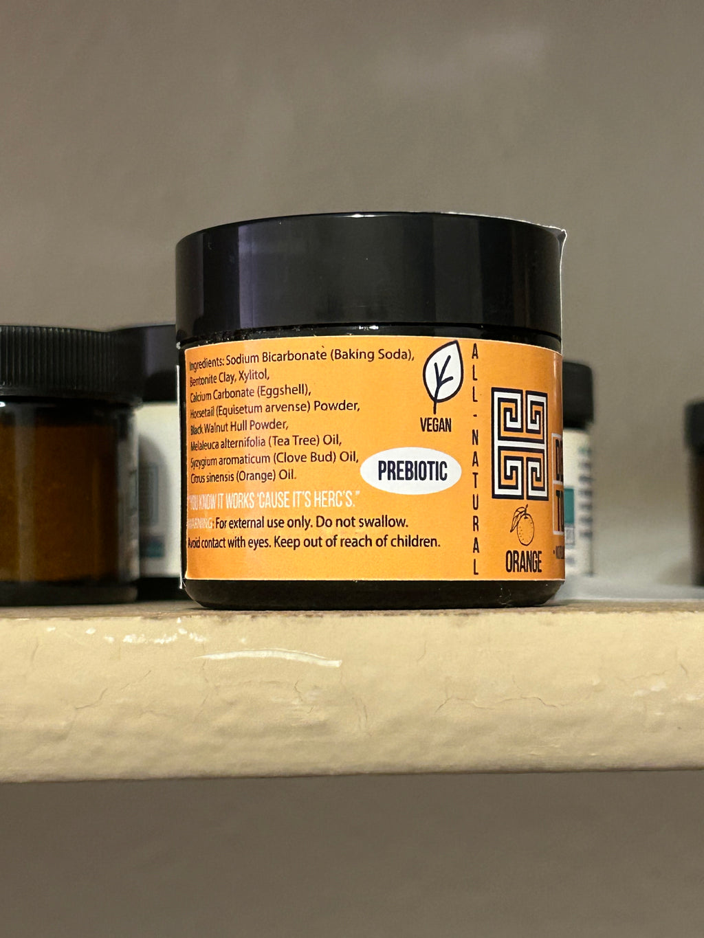 Deep Cleaning Orange Flavor Tooth Powder