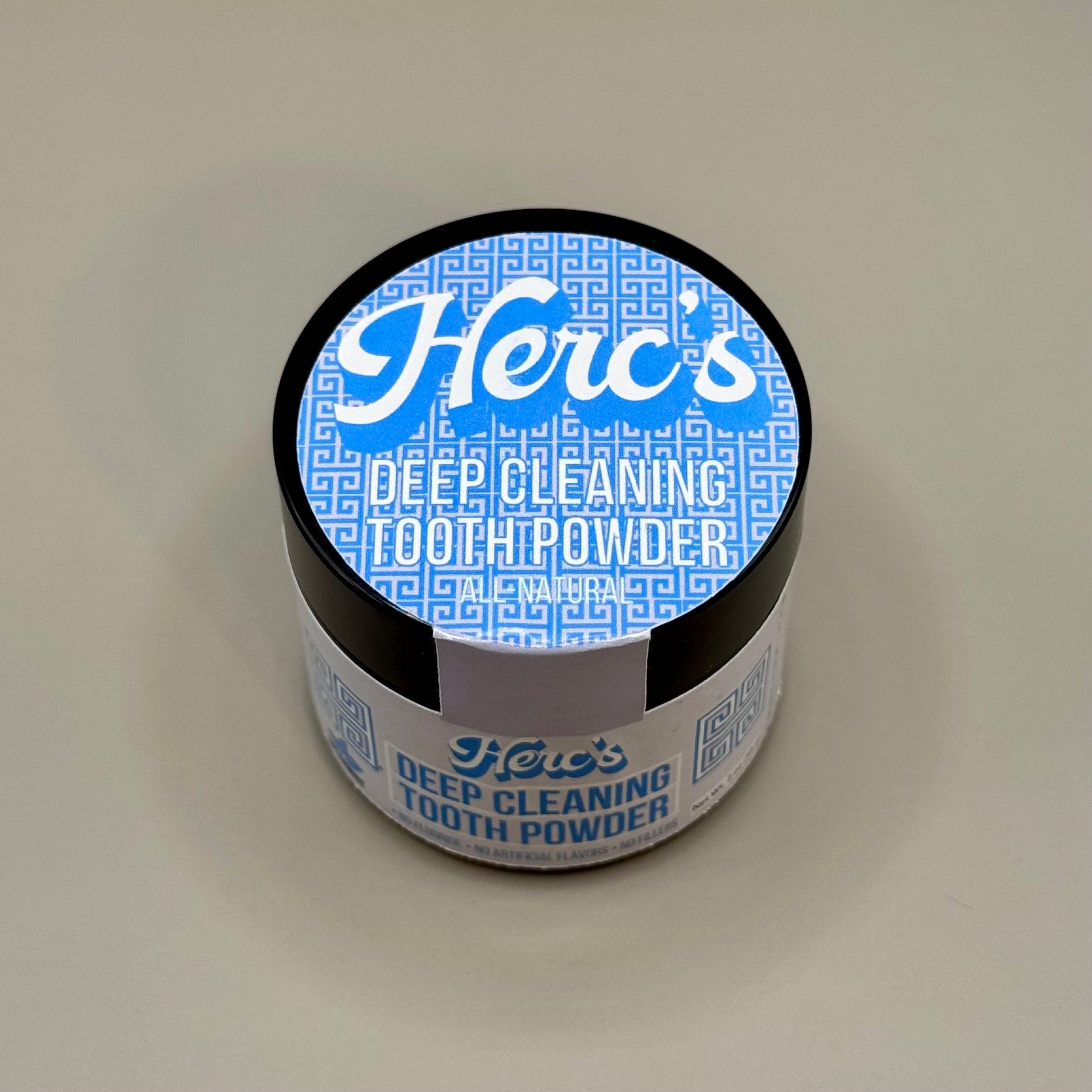 Deep Cleaning Tooth Powder – Natural Remineralizing Tooth Powder with Xylitol, Comfrey Root & Bentonite Clay