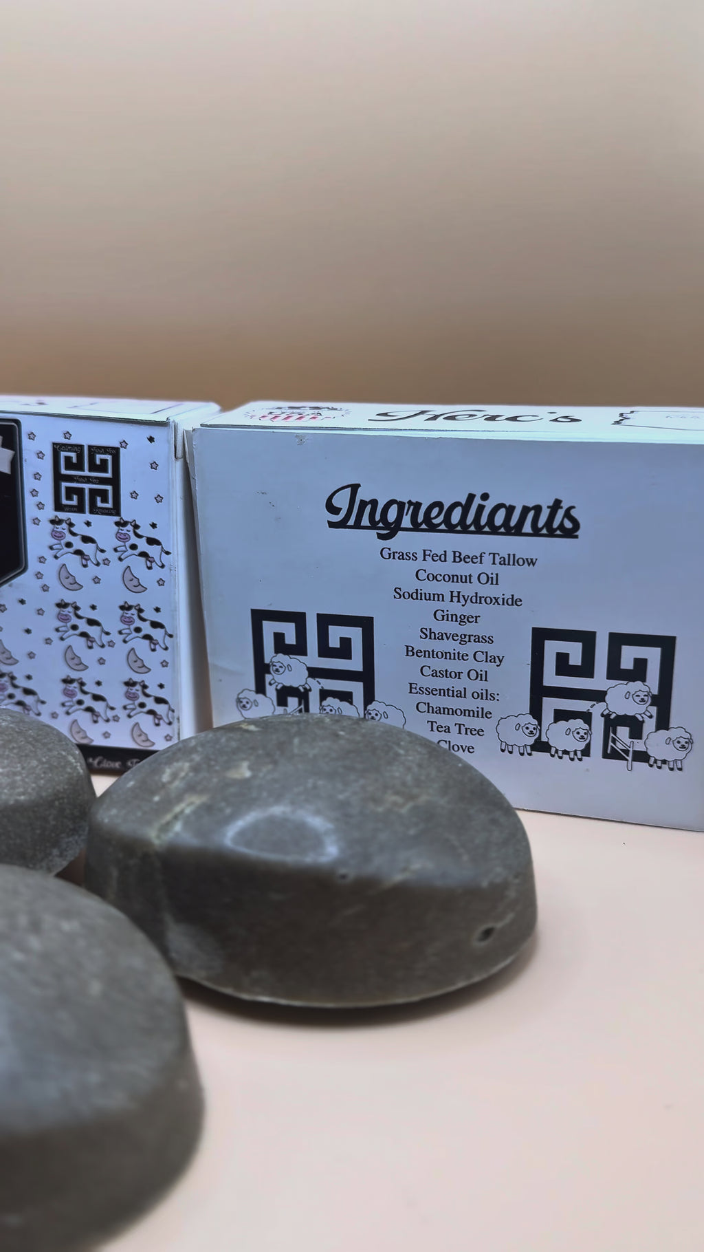 Nighttime Soap Bar - Grass Fed Tallow, Eucalyptus, And Medicinal Ingredient